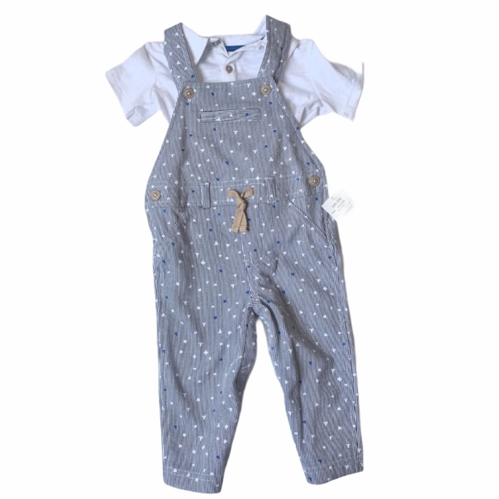 NWT First Impressions Overalls Outfit